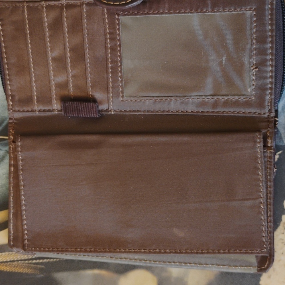 Western Style Embossed Wallet with Stud Accents - Picture 6 of 12